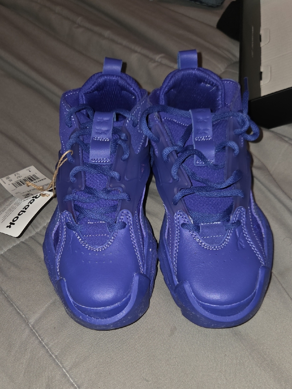Reebok Kids Purple High-Top Sneakers